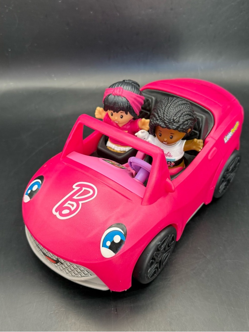 Fisher-Price Little People Barbie Pet Spa & Car w/Sounds, 3 Girls & 2 Pets WORKS - Picture 10 of 14
